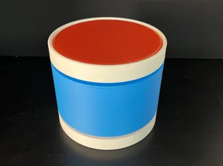100% Printable and Tuneable Drum