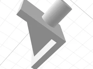 5.5mm shelf peg