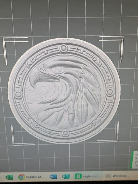 Eagle coin