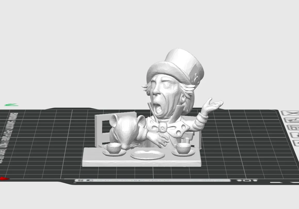 Alice Wonderland "Talk About Wasting it" ~Series 1 - Free 3D Print ...