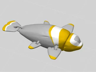 光遇 双星季 暮星篇 海牛玩具，关节可动
