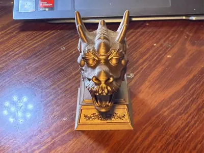 Chinese Zodiac Dragon Head Ornament