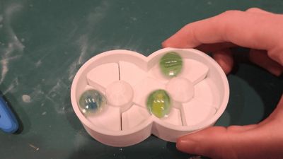 Satisfying Mini Marble Spinner Figure 8 
