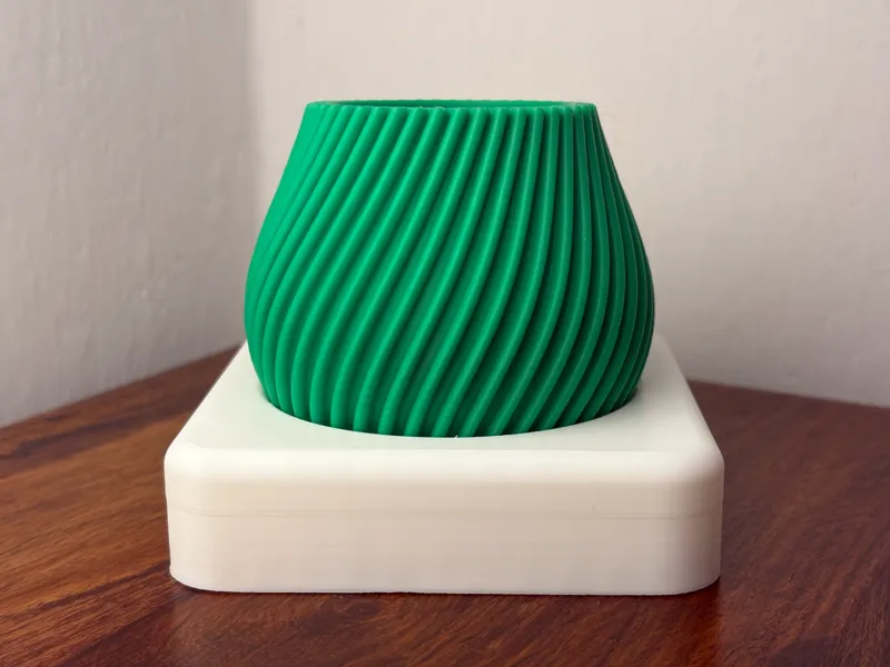 Vaso con Sottovaso semplice