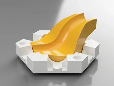 Gravitrax Slide with Railholes