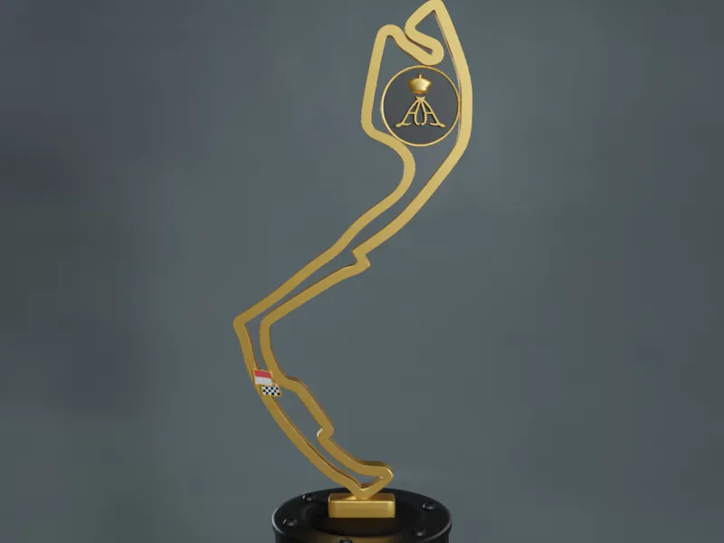 Formula 1 Monaco Grand Prix Trophy