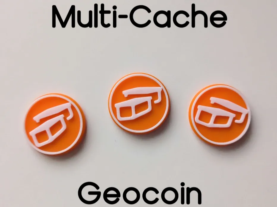 Multi Geocache Coin/Geocoin
