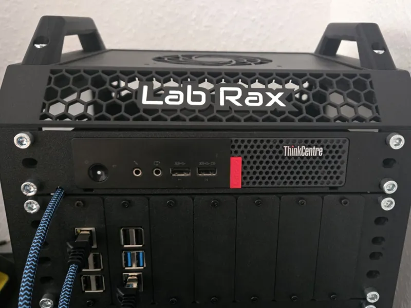 Lab Rax - 10" - 1U - Lenovo M910q/M720q