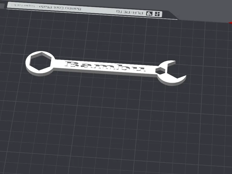 Non official bambu lab double size wrench