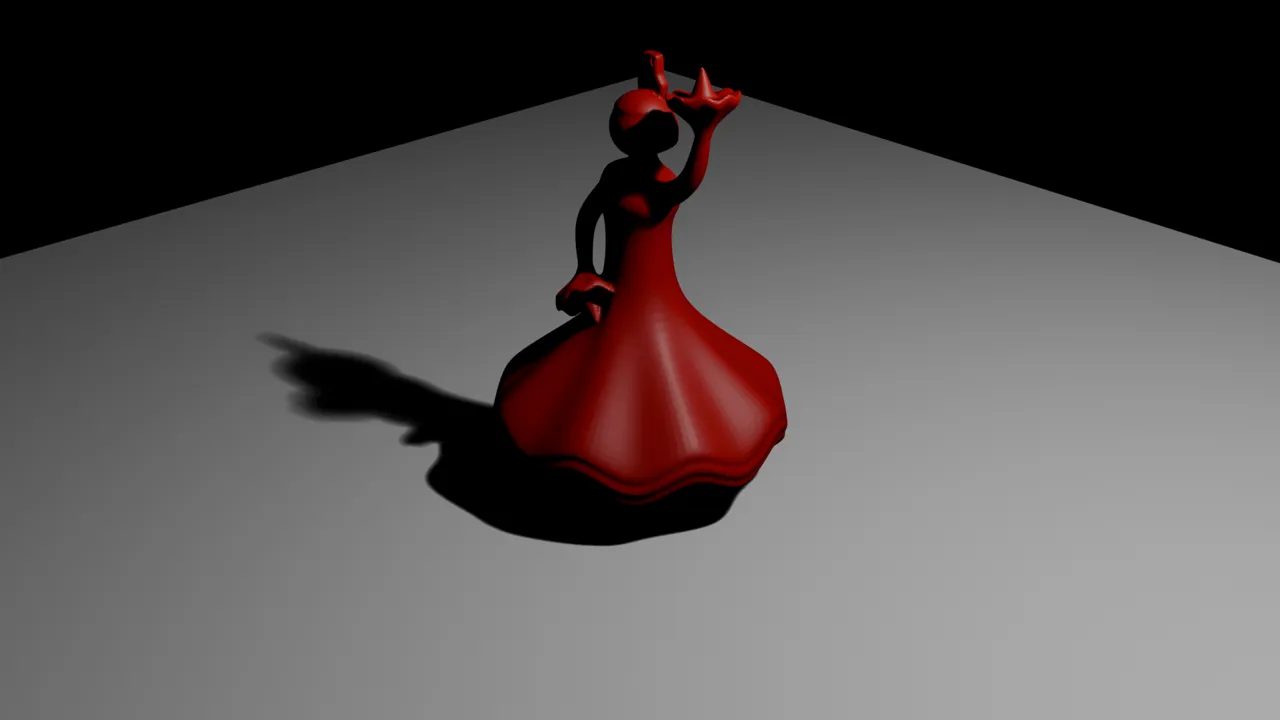Pendientes Bailarina Flamenca view 2