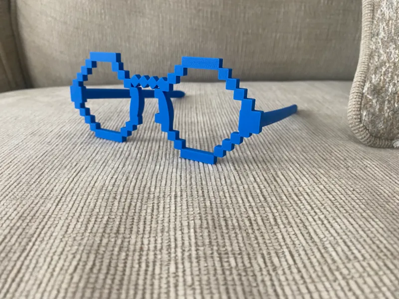 Minecraft Pixel Glasses