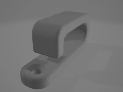 Single Screw Cable Management Clip