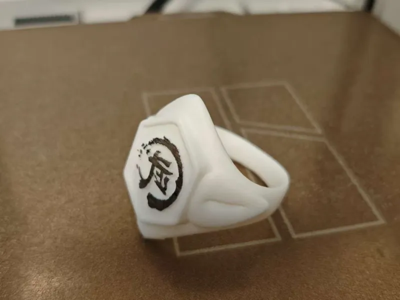 可定制的印章戒指