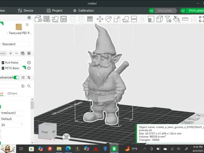 Gnome with quiver