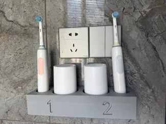 牙刷、牙杯架