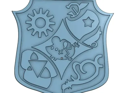 hololive council logo keychain
