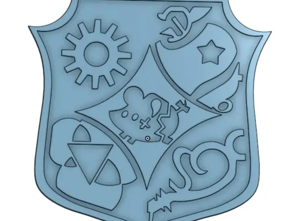 hololive council logo keychain