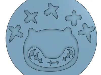 hololive advent logo coin/keychain