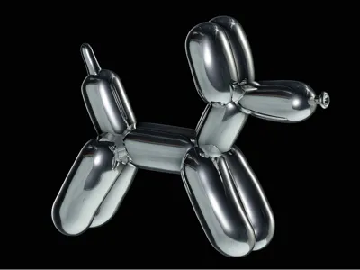 Balloon dog print