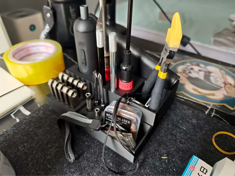 桌面工具收纳盒子