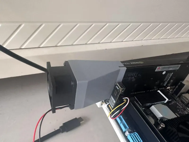 tesla P4 5cm暴力扇导风器