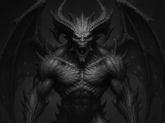 Demonio musculado