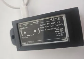 Epic Pwnagotchi Case for PiZero  WaveShare V4 eink