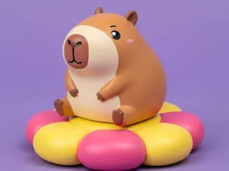 Cute Capybara - Adorable Desk Buddy