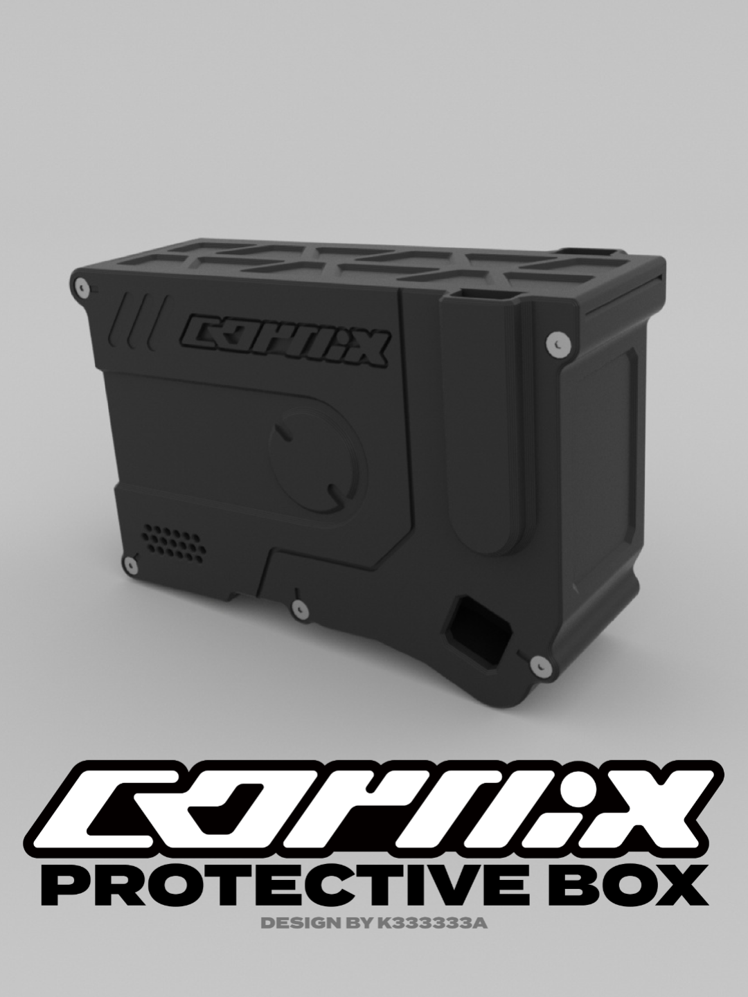 美品　CornixLP New Black　専用ケースつき 3Dプリント Cornixセパレートキーボード 収納保護ケース - 無料3D