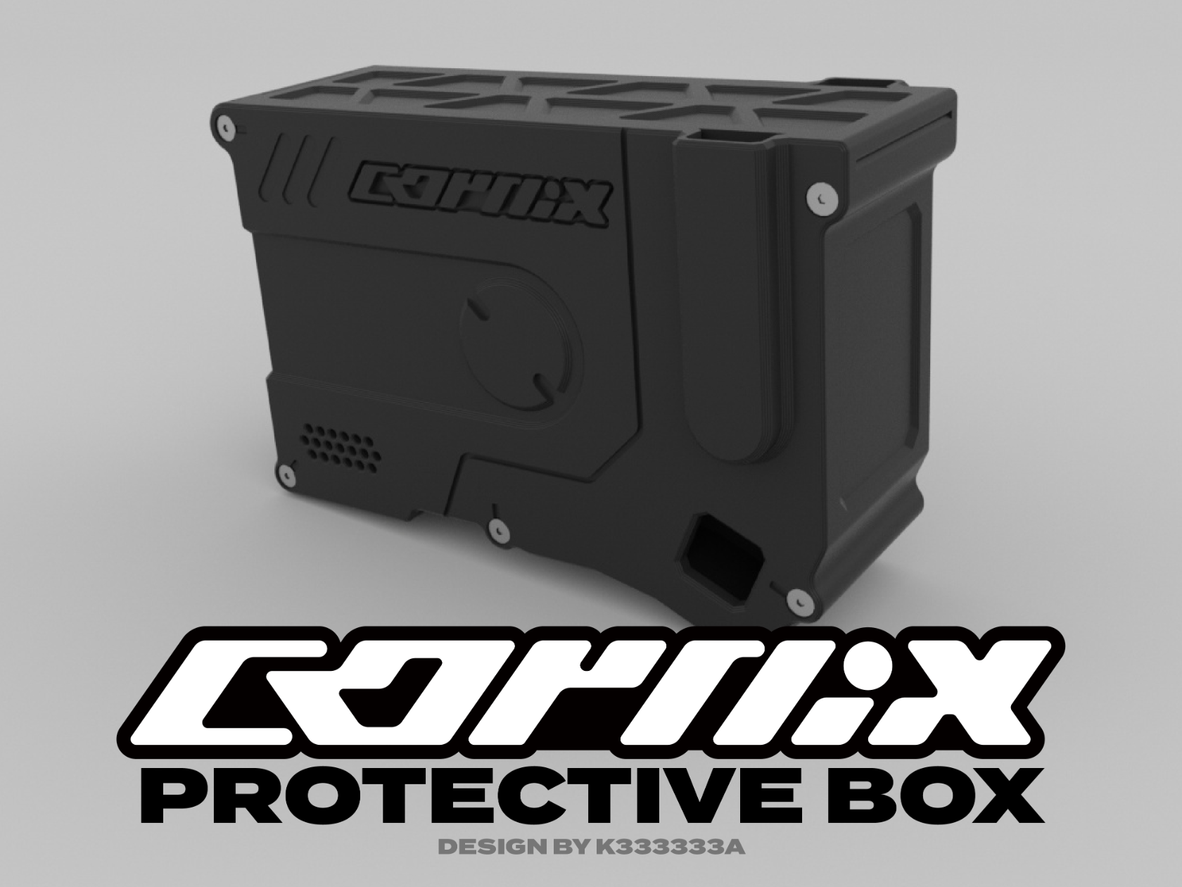 3Dプリント Cornixセパレートキーボード 収納保護ケース - 無料3D