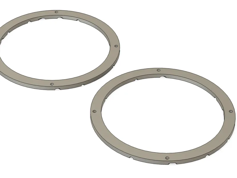 Dual Kicker KM8 8" Spacer for Apache 4800