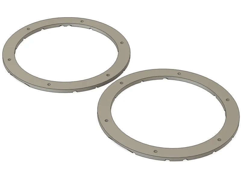 Dual DS18 8" Spacer for Apache 4800