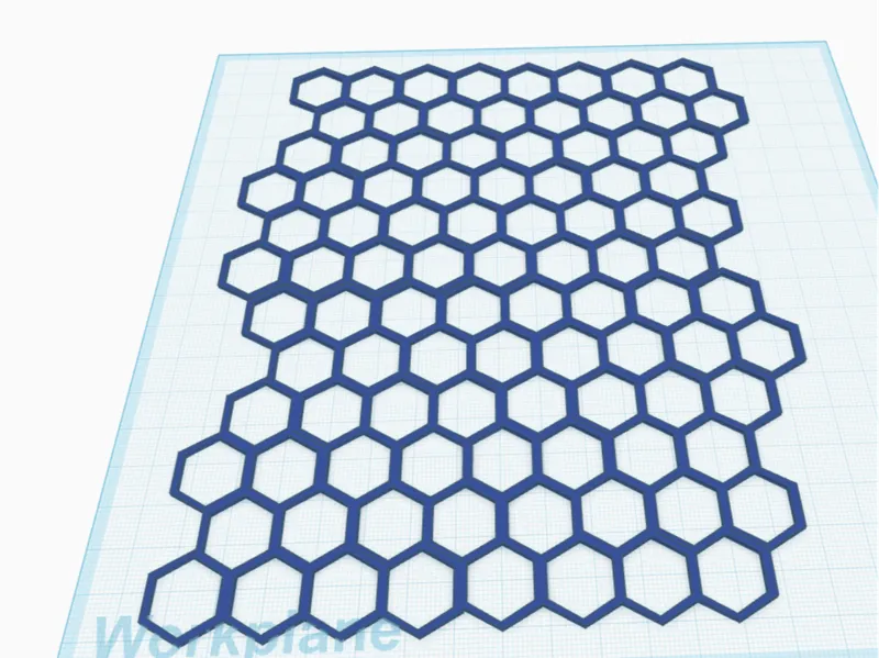 Honeycomb storage wall 