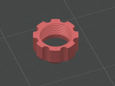 Coyote mounting screw