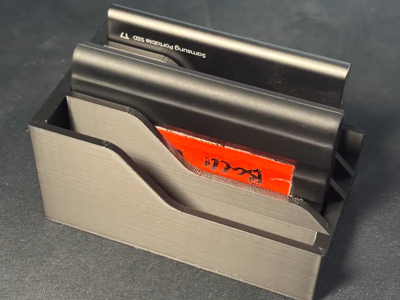 Samsung T7 SSD holder (2x Shield - 2x Normal)