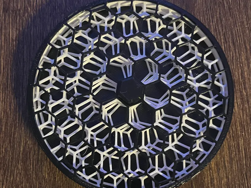 Honeycomb Coasters with Holder Drink Coaster Set