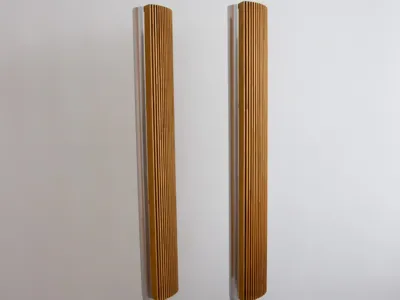 Brackets for Beolab 8000 speaker wood grill frets