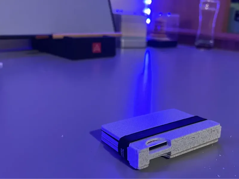 Wallet for cash, cards, coins and keys