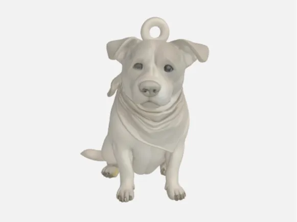 llavero perro pañoleta