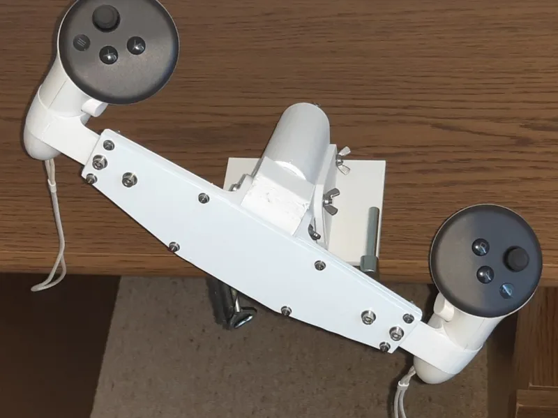 Meta Quest 2 & 3 Steering Wheel for Racing
