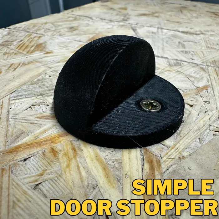 Round door stopper