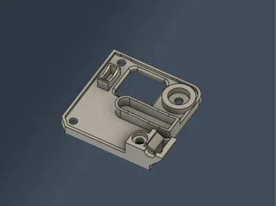 Opened Artillery Hornet Extruder Cover
