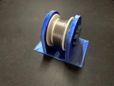 Solder spool holder