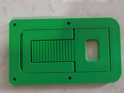 Portable monitor integrated stand, 75mm hole spacing, M4 thread