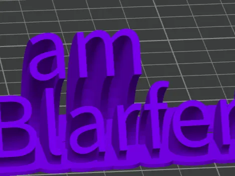 I am blarf