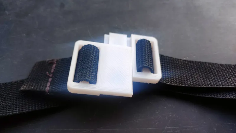Buckle for 25mm strap (with step file)