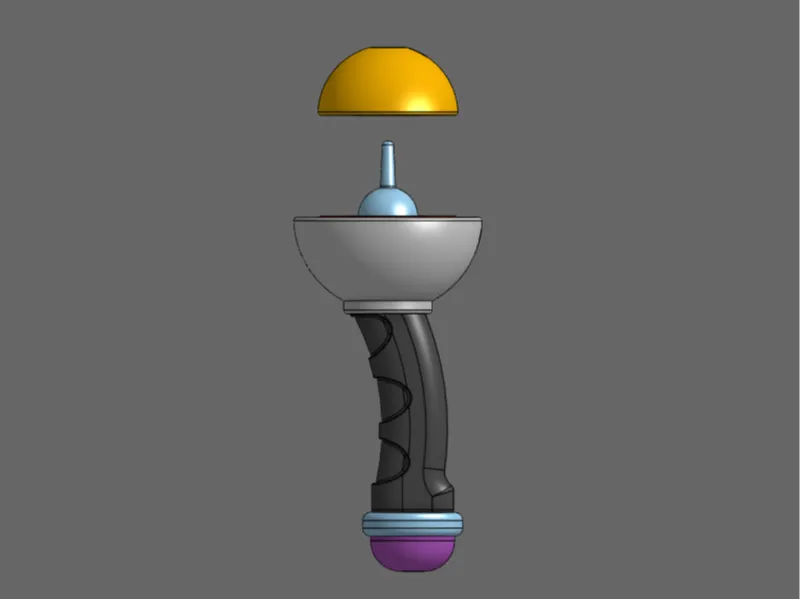Demon Core Ball On A Stick Toy