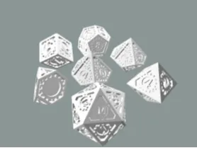Dnd steampunk dice set