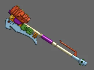 Babys First Gravity Hammer Halo Gag Prop