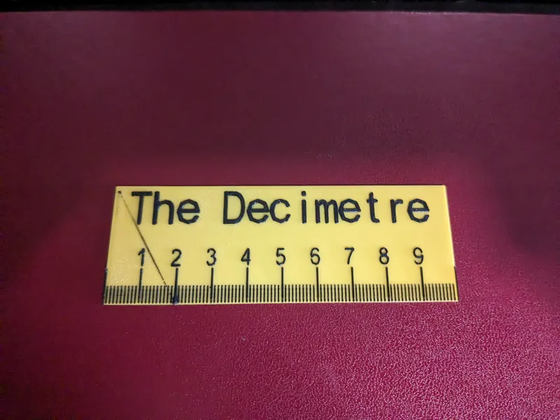 The Decimetre